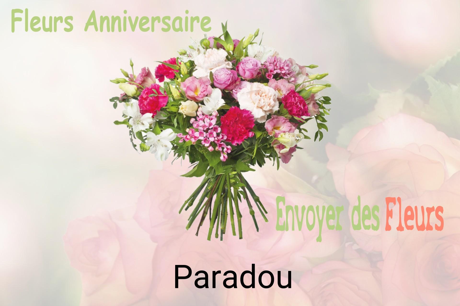 Bouquet de fleurs d’anniversaire livré à Paradou